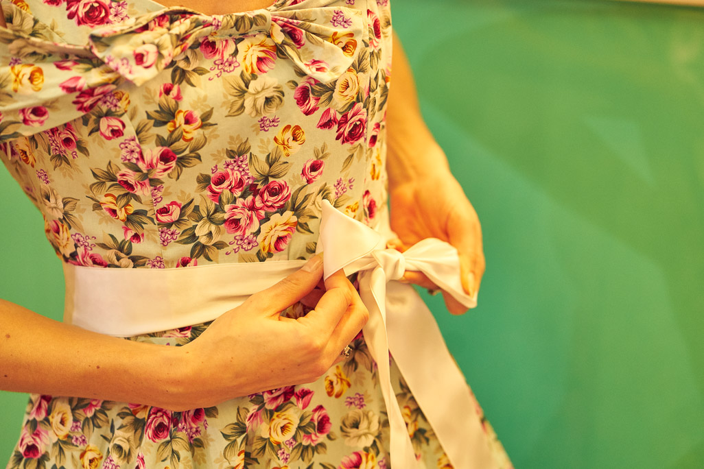 Photobus Mama im Petticoat